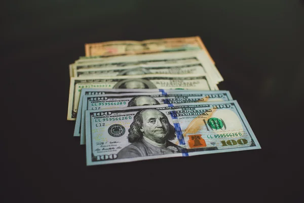 Money 100 dollar bills banknote — Stock Photo, Image