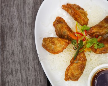 Çince Geleneksel sosu veya hamur tatlısı