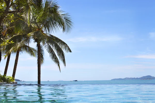 Spiaggia di North Pattaya e Cocco, Thailandia — Foto Stock