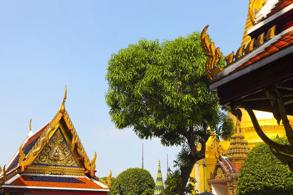 Phra Kaeo, Templo del Buda Esmeralda, Bangkok Tailandia —  Fotos de Stock