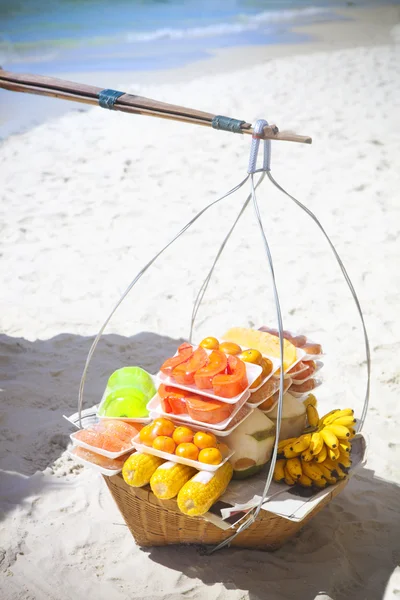 Thaise Fast-Food op het strand — Stockfoto