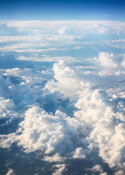 Голубой фон неба 