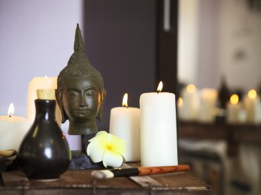 Öğeleri bir Spa spa salonda Masaj