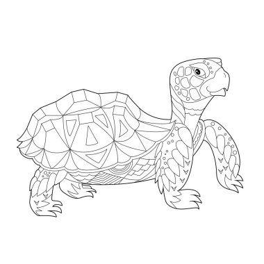 Boyama kitabı için dekoratif cennet kuşuyla doğrusal çizim yap. Güzel bir hayvan, stres karşıtı bir resim. Yetişkinler ve çocuklar için çizgi tasarımı Zen-karmaşası tarzı, dövme ve boyama sayfası.