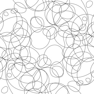 kesintisiz beyaz yuvarlak kabarcıklar desen