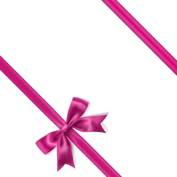 Roze boog decoratie achtergrond. vector — Stockvector