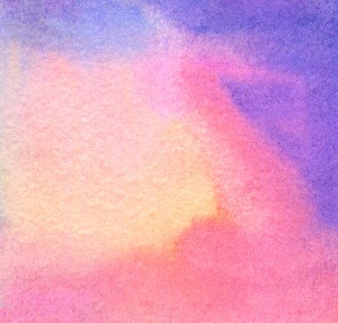 soyut suluboya arkaplan pembe, mavi, mor renklerle