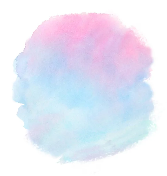 Abstract Watercolor Background White Pink Light Blue Colors Mixed Watercolor — Stock Photo, Image