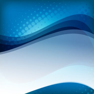 abstract blue background with space for text  clipart