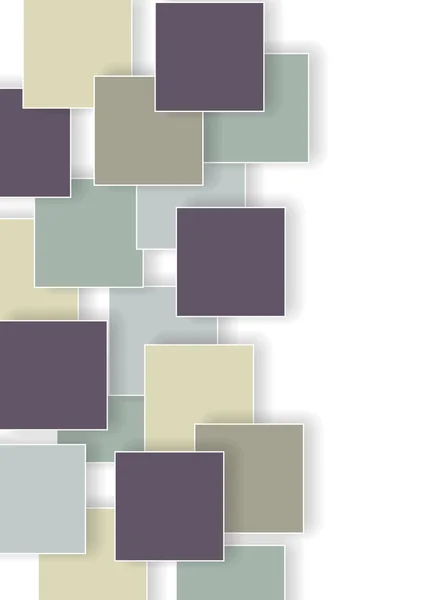 Анотація ретро фону з квадратами — стоковий вектор