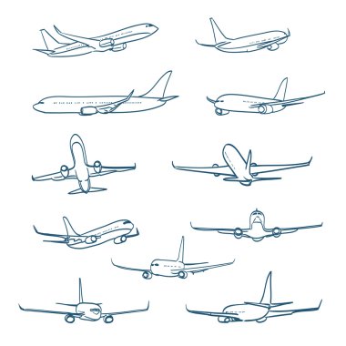Uçak çizimleri