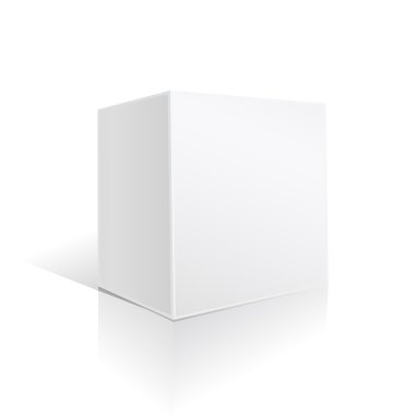 beyaz beyaz kare büyük kutu 