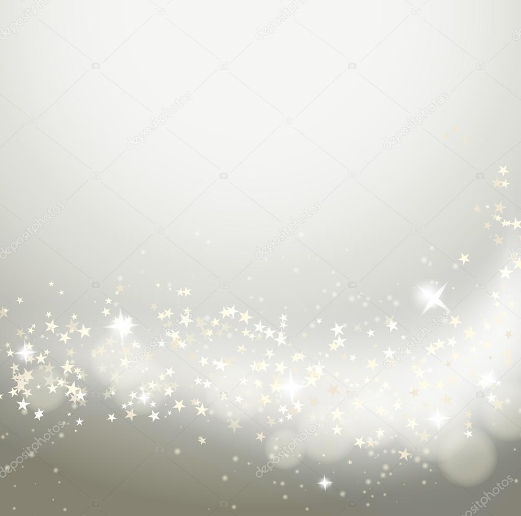  glittering stars flowing background