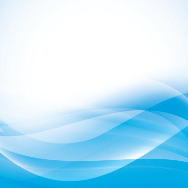 hafif mavi arka plan şeffaf katlama dalgalar ile. v