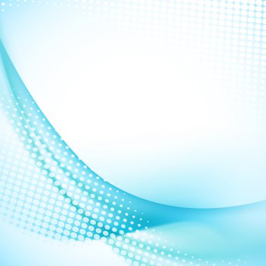 yarı ton ile ışık mavi akan arka plan 