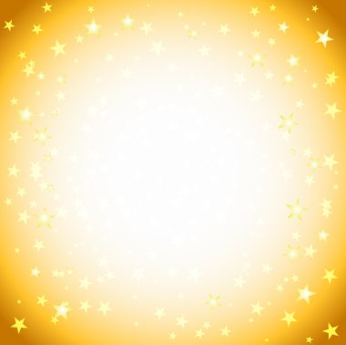 yıldız ile sarı kare arka plan