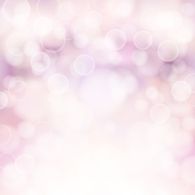yumuşak pembe bokeh arka plan. vektör çizim