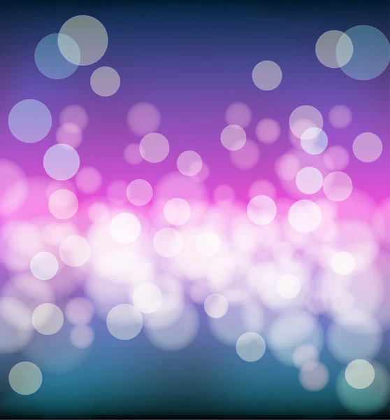 Abstrato fundo roxo e azul com efeitos bokeh da luz . —  Vetores de Stock