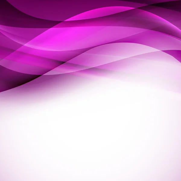 Abstract background with purple waves. vector — Stock Vector