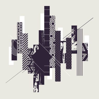 Soyut sanat geometrik şekiller