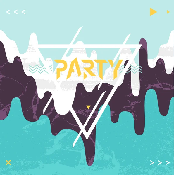 Abstract background for party poster — Stock Vector