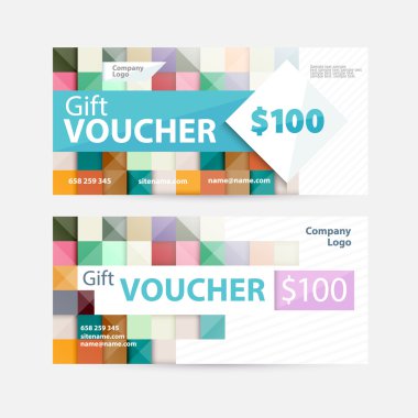 Şablon hediye çeki.