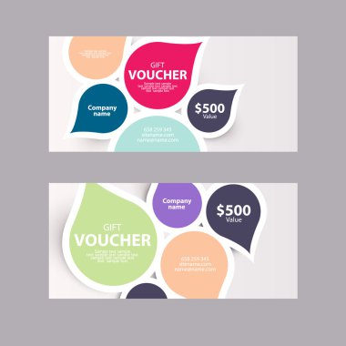 Şablon hediye çeki.