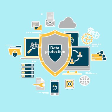 Veri koruma ve güvenli çalışma.