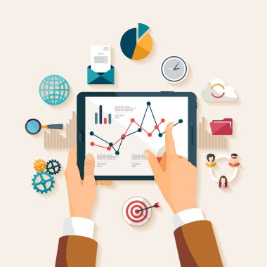 İş Kavramı İllüstrasyonu.