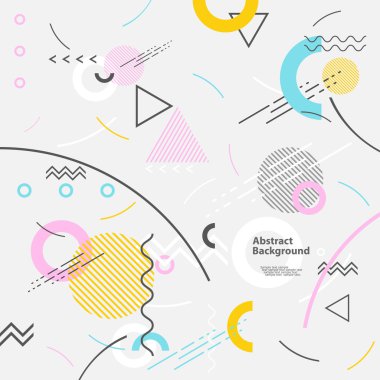 Soyut modern geometrik arkaplan