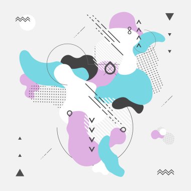 Soyut modern geometrik arkaplan