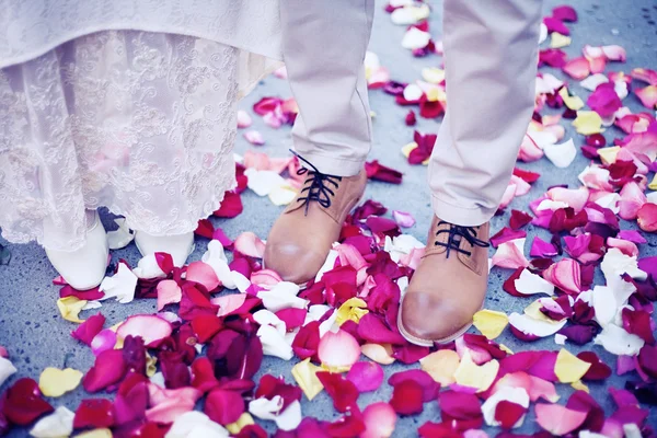 Momento di matrimonio — Foto Stock