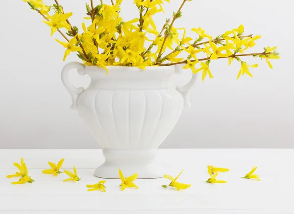 Bodegón con flores de primavera —  Fotos de Stock