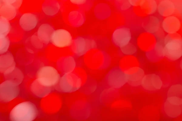 Rode Glitter Lichten Achtergrond Met Bokeh — Stockfoto