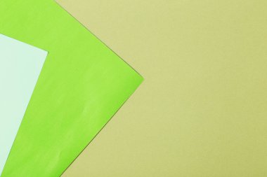 Grafik çok renkli yeşil karton arkaplan