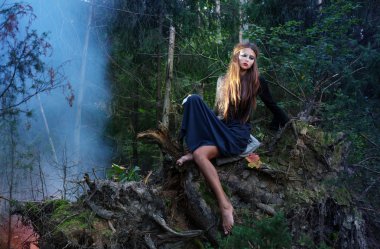 ormanda güzel cadı