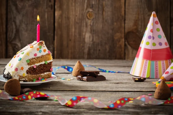 Hintergrund zum Geburtstag — Stockfoto