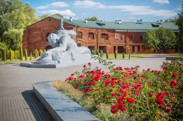 Monument , Brest fortress, Belarus — Stock Photo, Image