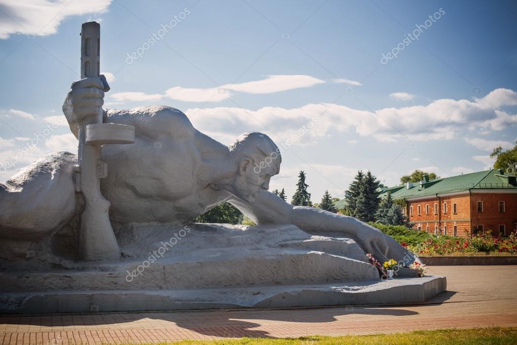 Monumento, fortezza di Brest, Belarus Foto Stock Foto, Immagini