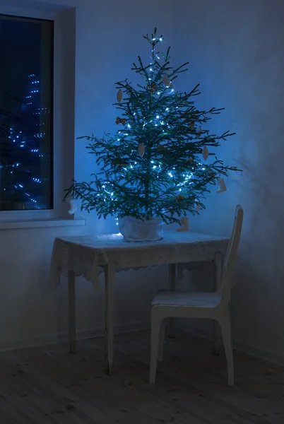 Vintage intérieur de Noël — Photo