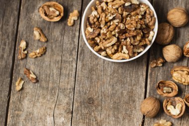 Ceviz rustik eski ahşap tablo