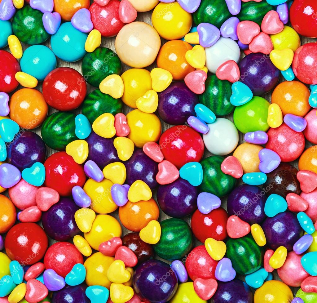 Multicolored candies and chewing gum ⬇ Stock Photo, Image by © doroshin ...