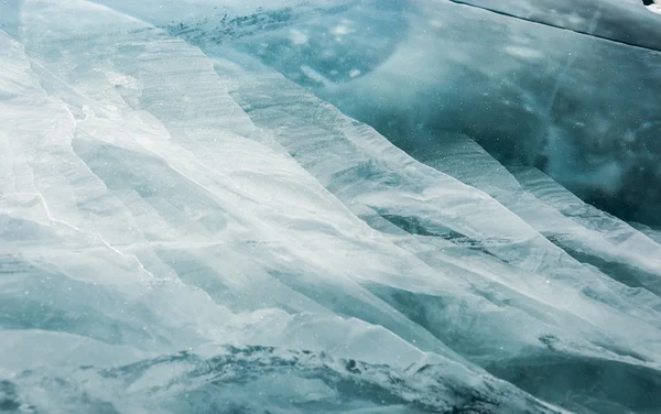 갈라진된 얼음 배경 — 스톡 사진
