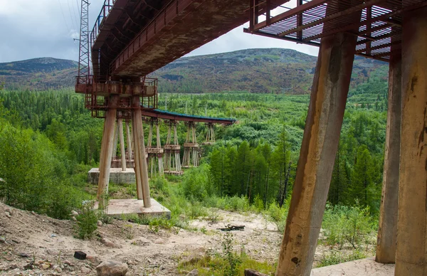 Puente del Diablo en Siberia — Foto de Stock