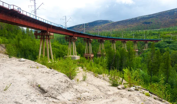 Puente del Diablo en Siberia — Foto de Stock