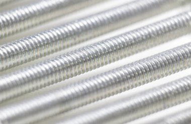 İplik (shalow Dof makro ile metal çubuklar)