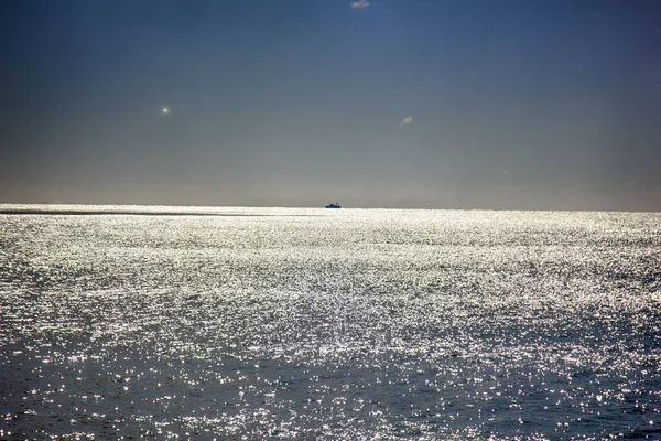 Winterurlaub Auf See Subtropen Und Sommerblick Auf Das Meer Winter — Stockfoto