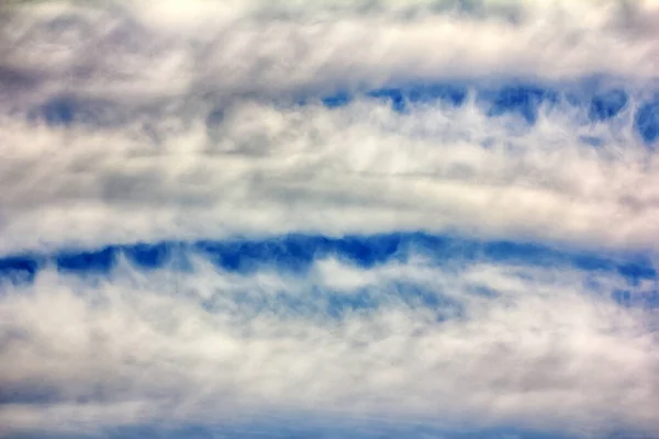 Megnyúlt Felhők Közelednek Felhő Elejéhez — Stock Fotó