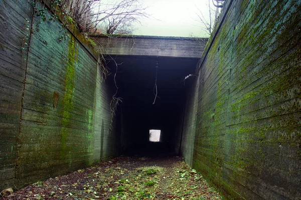 Turismo Militar Vídeo Wargame Bunker Militar Subterrâneo Segunda Guerra Mundial — Fotografia de Stock