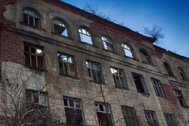 Hayalet kasaba terk edilmiş işçiler lüks mimariye ev sahipliği yapıyor. eski zengin madencilik şehri